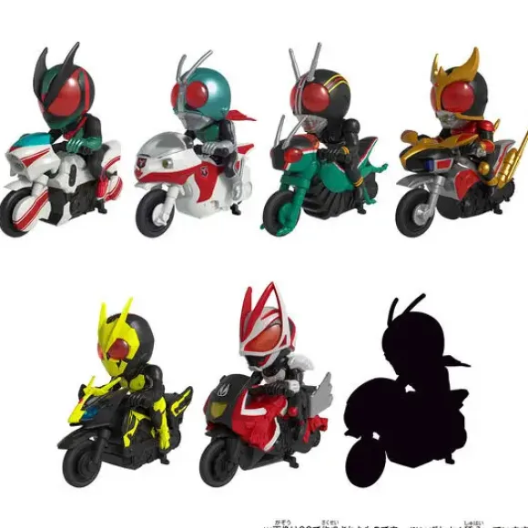 Kattobi Rider BOOST!! Vol.01: 1Box 6pcs