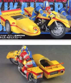 1/12 Kikaider & Side Machine Completed