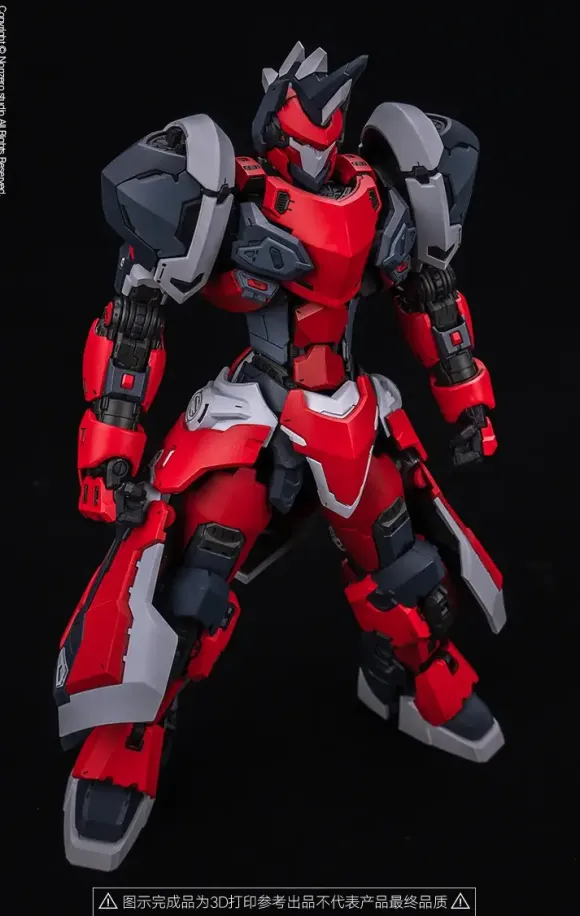 Knight of Dark Sky Plastic Model Kit (Partially Assembled)