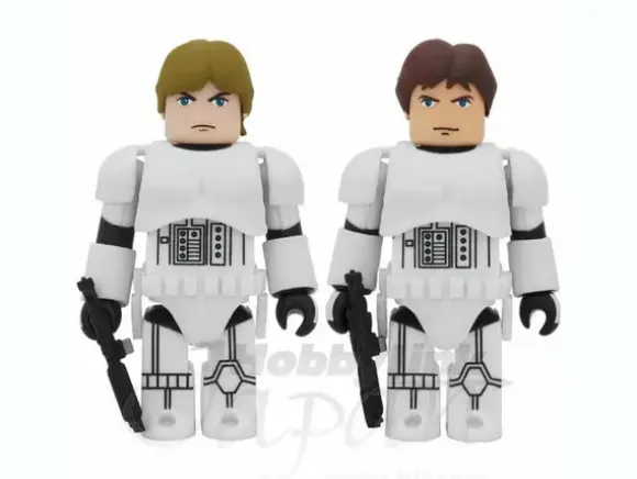 Kubrick Storm Trooper Disguise Luke Skywalker & Han Solo