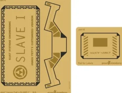 Label "Jango Fett's SLAVE I"