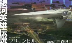 1/8000 Legend of the Galactic Heroes Brynhildr Plastic Model Kit Clear Molding Plate