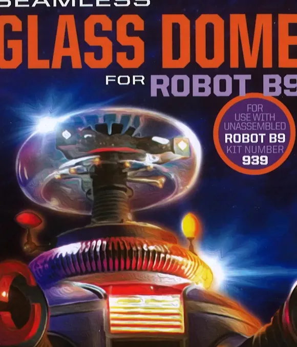 1/6 Lost in Space: Seamless Glass Dome for Robot B-9