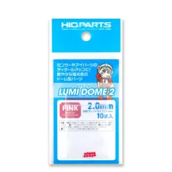 Lumi Dome 2 Fluorescent Pink 2.0mm (10pcs)