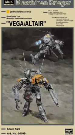1/20 Lunar Surface/Space Humanoid Type Unmanned Interceptor Vega / Altair