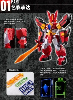 Mado King Granzort: Granzort Plastic Model Kit
