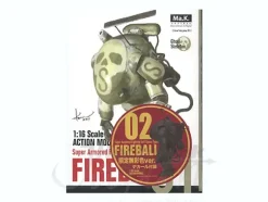1/16 Ma.k. Fireball Action Model Limited Edition Achromatic Color Ver.