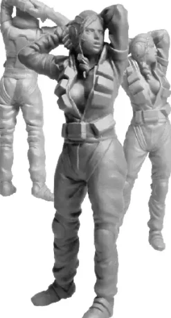 1/35 Ma.K.036 MK44 AMMOKNIGHT Female Pilot Figure