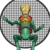 1/12 Mars Attacks! / Capturing a Martian (Card #25) Diorama