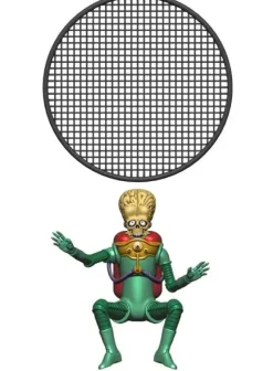 1/12 Mars Attacks! / Capturing a Martian (Card #25) Diorama