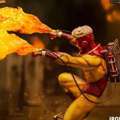 1/10 Marvel Comics Pyro Battle Diorama Series Art Scale Statue