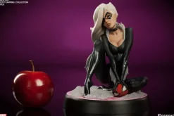 Marvel Comics Statue J. Scott Campbell Spider-Man Collection Black Cat 23cm Figure