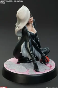 Marvel Comics Statue J. Scott Campbell Spider-Man Collection Black Cat 23cm Figure