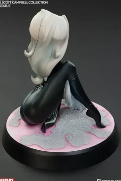 Marvel Comics Statue J. Scott Campbell Spider-Man Collection Black Cat 23cm Figure