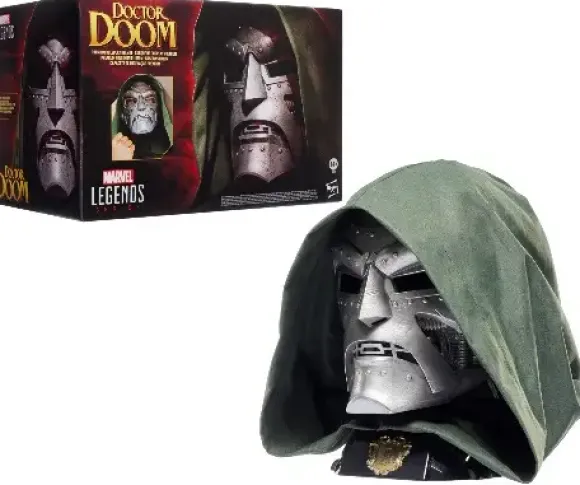 1/1 Marvel Legends Series Doctor Doom Premium Roleplay Helmet