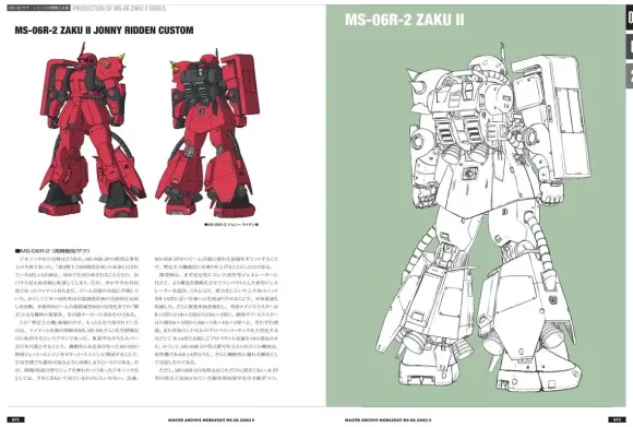 Master Archive Mobile Suit MS-06 Zaku II