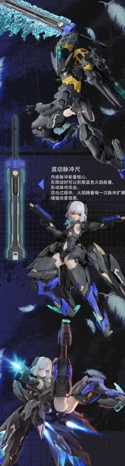 1/12 Mecha Angel: BLACK SWAN-ELYSIA Action Plastic Model Kit