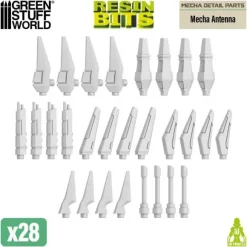 Mecha Detail Parts - Mecha Antennas (28pcs)
