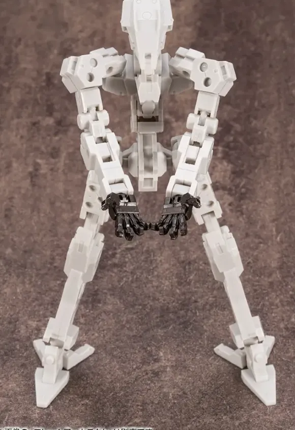 Mecha Supply Assorted 01 Flexible Arm Set Gun Metal Ver.