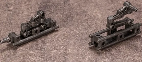 Mecha Supply Assorted 01 Flexible Arm Set Gun Metal Ver.