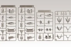 Mecha Supply Assorted 04 X Armor Set Gun Metal Ver.