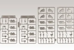 Mecha Supply Assorted 04 X Armor Set Gun Metal Ver.
