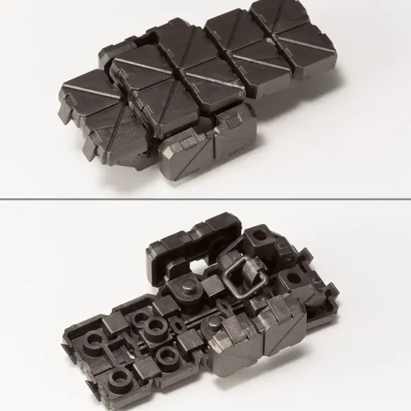 Mecha Supply Assorted 04 X Armor Set Gun Metal Ver.