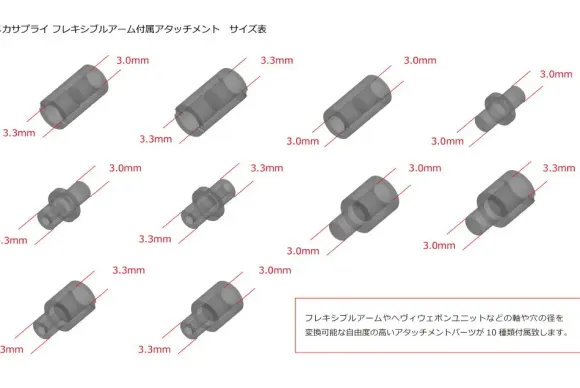 Mecha Supply 02 Flexible Arms Type B (Reissue)