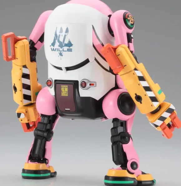 1/20 20 Mechatro WeGo Eva Collaboration Series Vol.3 Unit-08 (Power Arm) + Makinami Mari Illustrious