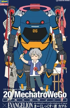 1/20 20 Mechatro WeGo Eva Collaboration Series Vol.4 Mark.06 + Kaworu Nagisa