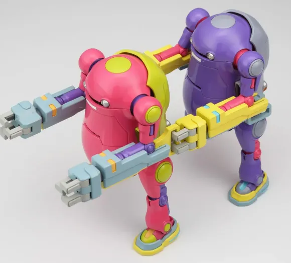 1/35 Mechatro WeGo: No.07 Power Arm "Purple & Pink"