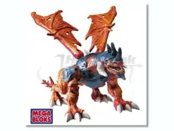 Mega Bloks Dragons Metal Ages Fearswoop Lead Armor Dragon
