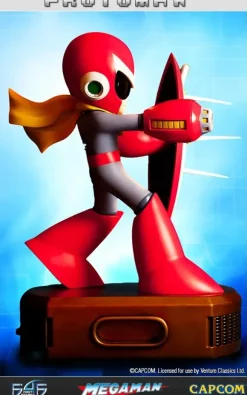 Megaman 3 (Rockman 3)/ Protoman (Blues) 13inch Statue
