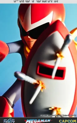 Megaman 3 (Rockman 3)/ Protoman (Blues) 13inch Statue
