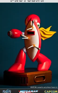 Megaman 3 (Rockman 3)/ Protoman (Blues) 13inch Statue