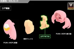 1/1 Megami Device M.S.G 05 Face Set SOL Skin Color C