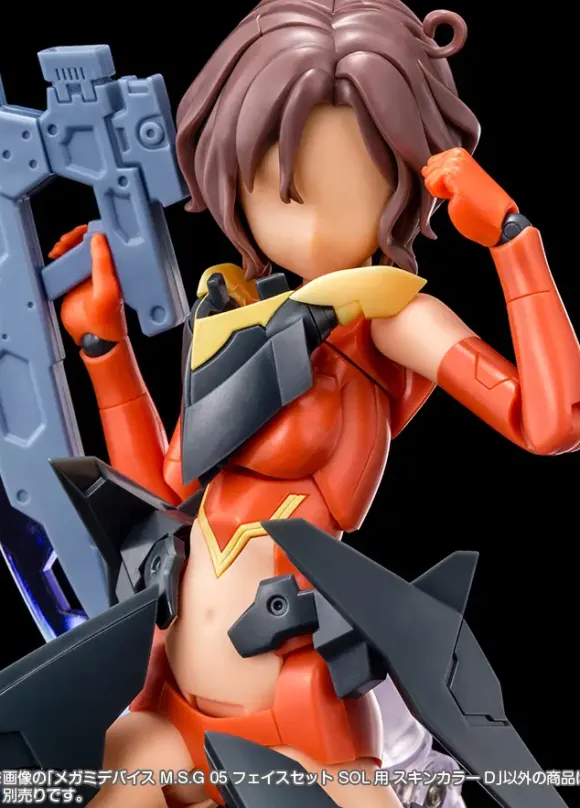 1/1 Megami Device M.S.G 05 Face Set SOL Skin Color D