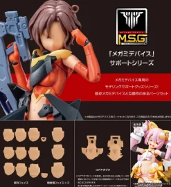 1/1 Megami Device M.S.G 05 Face Set SOL Skin Color D