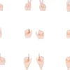 1/1 Megami Device M.S.G 09 Hand Set Skin Color B