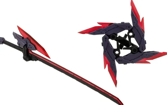 1/1 Megami Device M.S.G 07 Ninja Blade Kazakiri Dark Blade