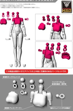 1/1 Megami Device M.S.G 01 Tops Set Skin Color A
