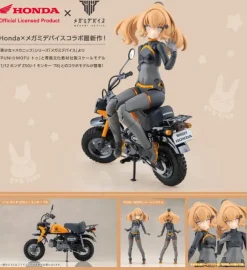 Megami Device Puni Mofu Racing Tu with 1/12 Honda Z50J-1 Monkey