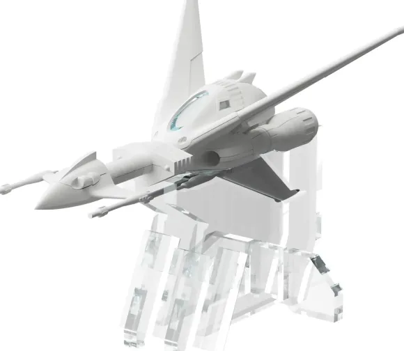 1/144 Message from Space: Galactic Wars: Liabe Special Plastic Model Kit Exclusive Acrylic Pedestal Set