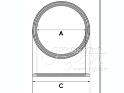 Metal Ring Alter 1.5mm (100pcs)