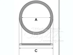 Metal Ring Alter 3.0mm (100pcs)