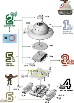 Metal Slug X 6 kinds of Assorted Boxes