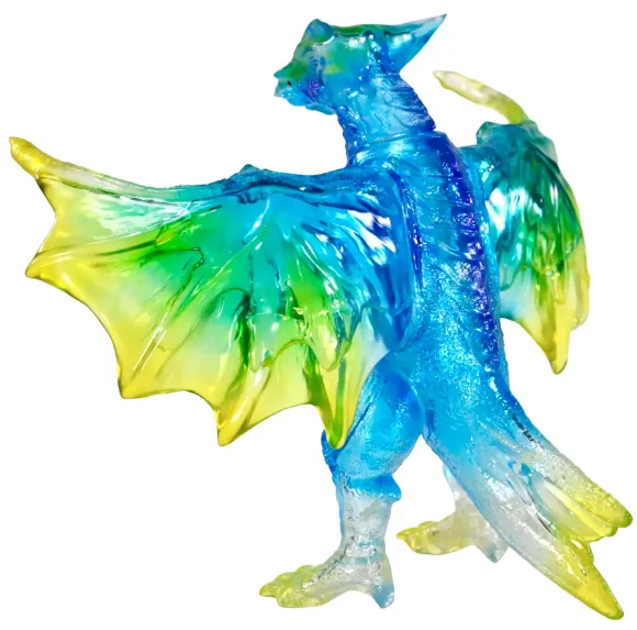 Middle Size Series Gamera 3rd Gyaos (1995) Clear Blue Ver.