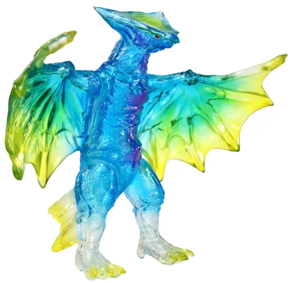 Middle Size Series Gamera 3rd Gyaos (1995) Clear Blue Ver.