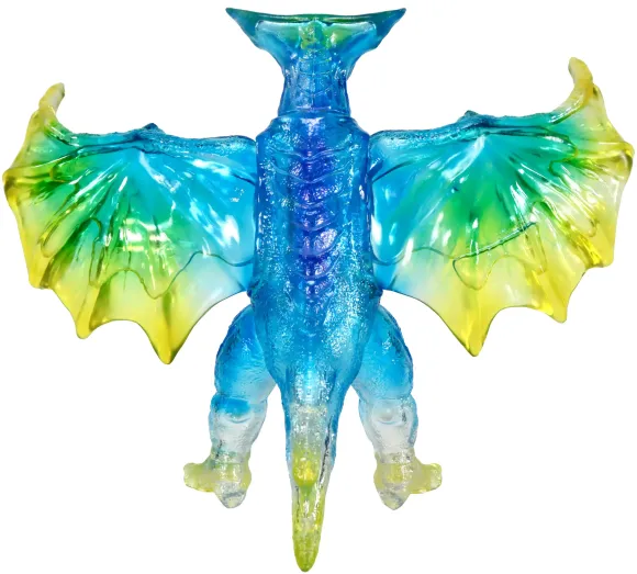 Middle Size Series Gamera 3rd Gyaos (1995) Clear Blue Ver.