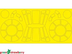 1/144 Millenium Falcon (Mask) -- Canopy & gun wells